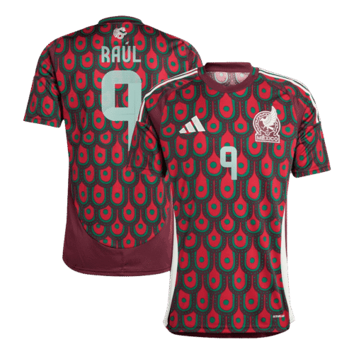 RAÚL #9 Mexico Home Soccer Jersey Copa America 2024