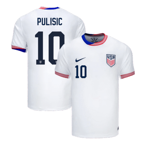 PULISIC #10 USA Home Soccer Jersey Copa America 2024