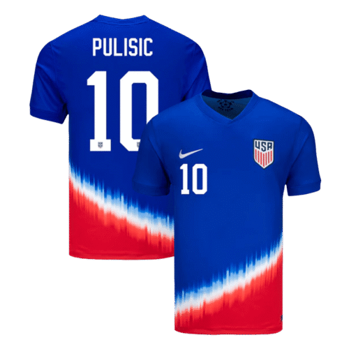 PULISIC #10 USA Away Soccer Jersey Copa America 2024
