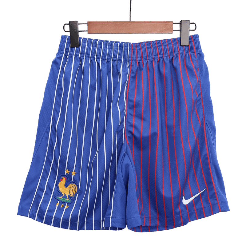 France Away Soccer Shorts 2024