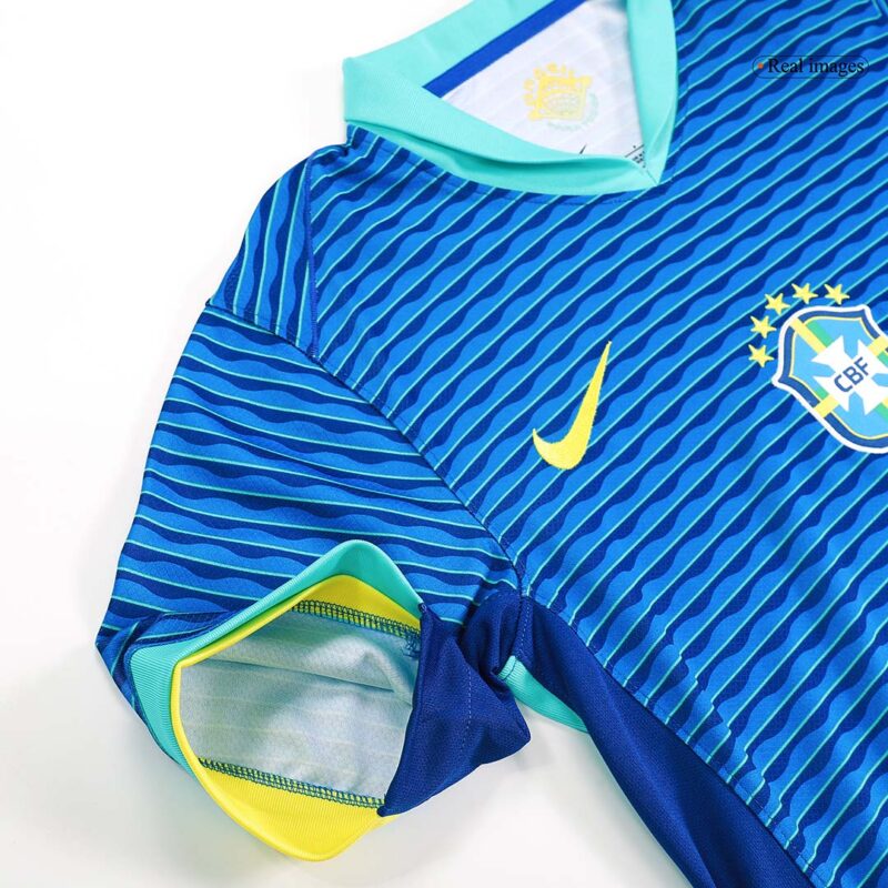 RODRYGO #10 Brazil Away Soccer Jersey Copa America 2024