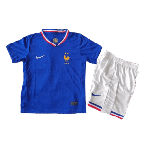 France Home Kids Soccer Jerseys Full Kit EURO 2024