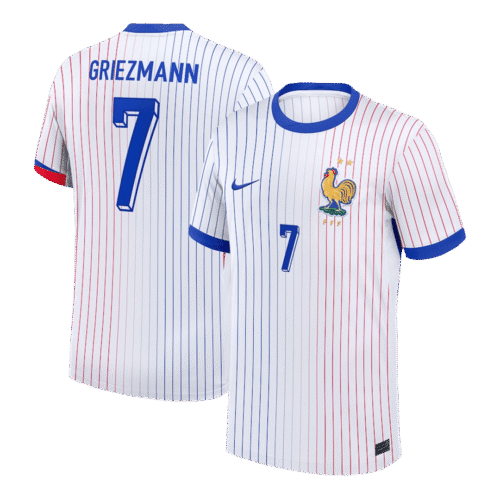 GRIEZMANN #7 France Away Soccer Jersey EURO 2024