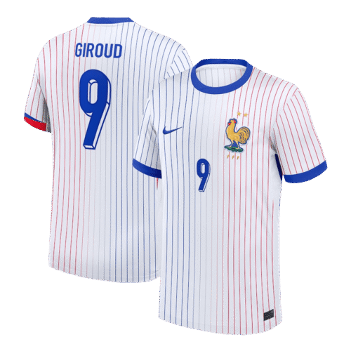 GIROUD #9 France Away Soccer Jersey EURO 2024