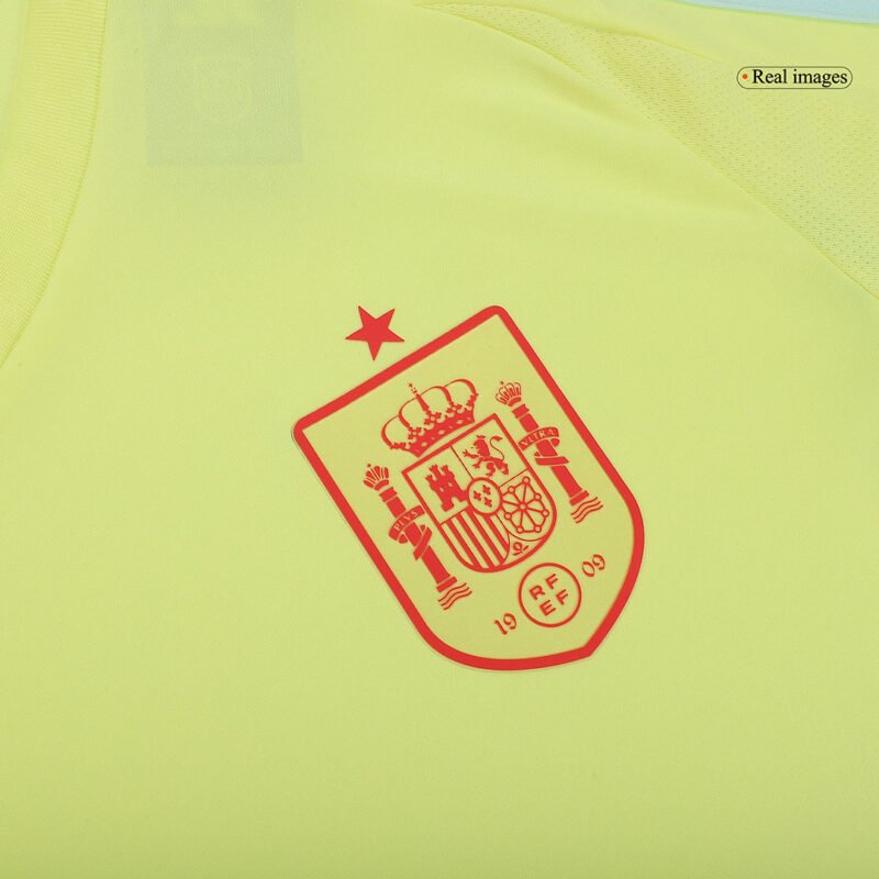 LAMINE YAMAL #19 Espagne maillot de foot extérieur EURO 2024