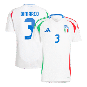 DIMARCO #3 Italy Away Soccer Jersey EURO 2024