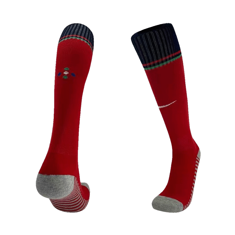 Portugal Home Soccer Socks 2024 Kids