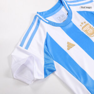 Argentina Home Kids Soccer Jerseys Full Kit 2024