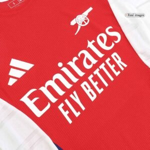 SAKA #7 Arsenal Home Authentic Soccer Jersey 2024/25