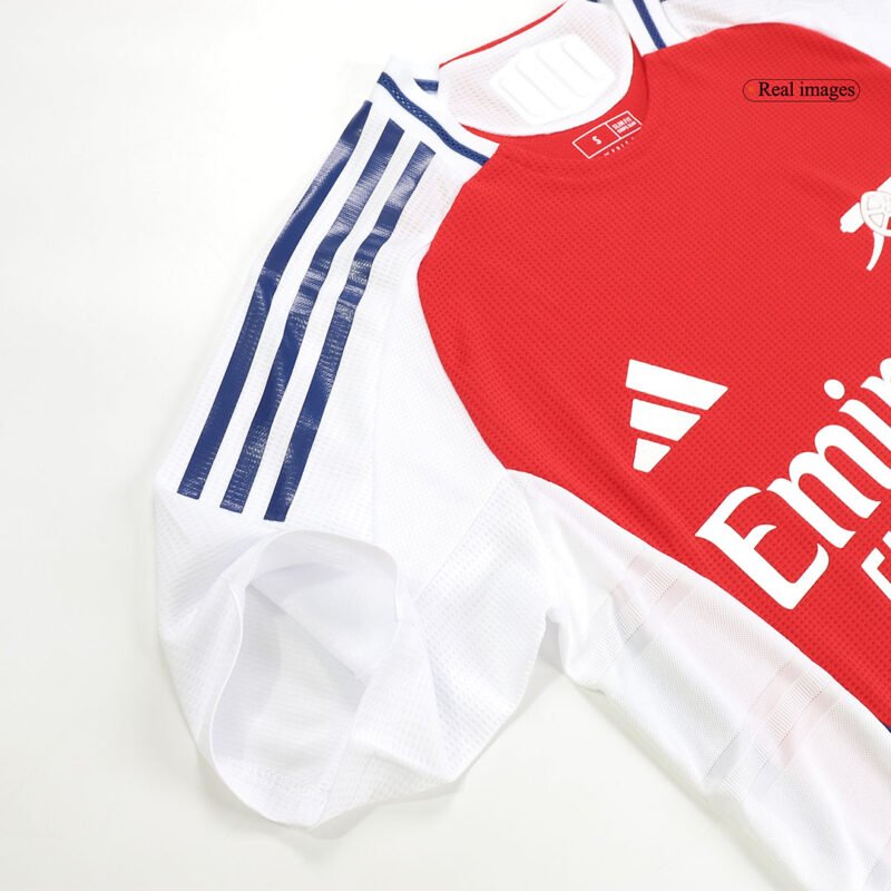 SAKA #7 Arsenal Home Authentic Soccer Jersey 2024/25