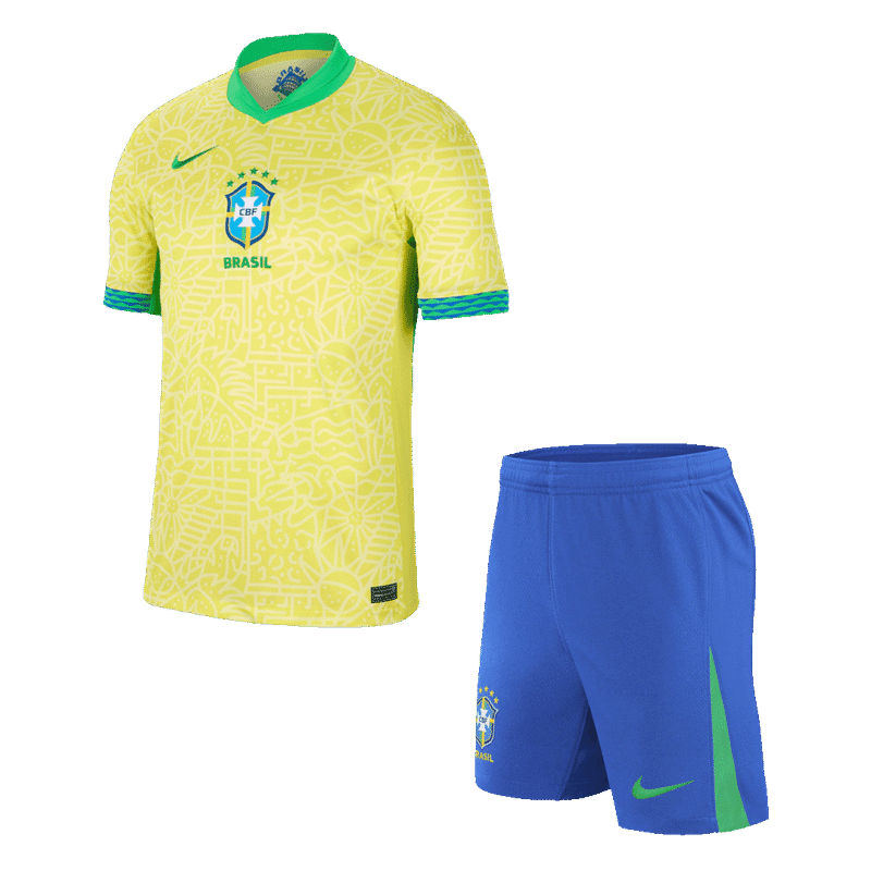 Brazil Home Jerseys Kit Copa America 2024