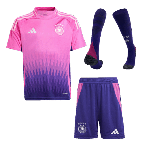 Germany Away Kids Soccer Jerseys Full Kit EURO 2024