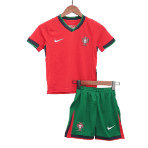 Portugal Home Kids Soccer Jerseys Full Kit EURO 2024