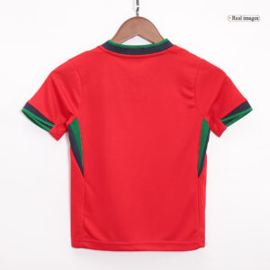 Portugal Home Kids Soccer Jerseys Full Kit EURO 2024