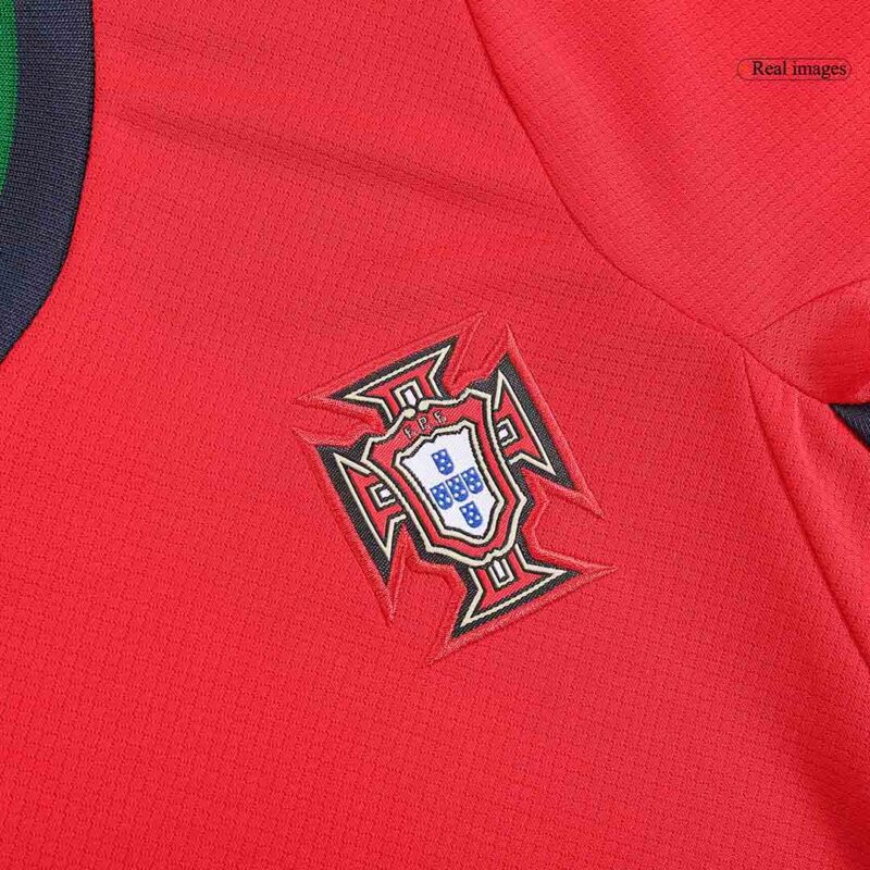 Portugal Home Kids Soccer Jerseys Full Kit EURO 2024