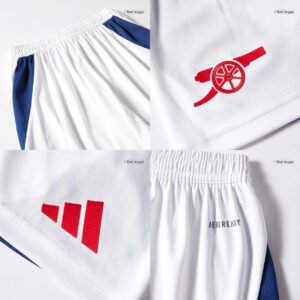 Kit de camisolas de futebol para crianças do Arsenal 2024/25