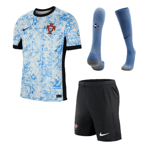 Portugal Away Jerseys Full Kit EURO 2024