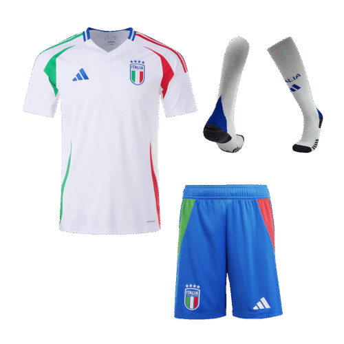 Italy Away Jerseys Full Kit EURO 2024