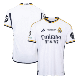 Real Madrid Home Authentic Soccer Jersey 2023/24 - UCL FINAL