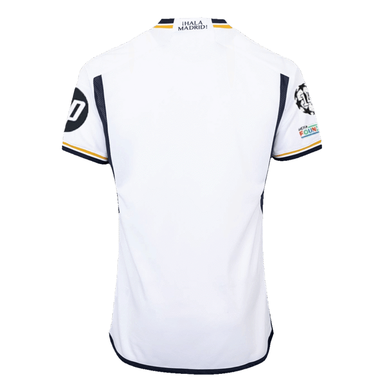 Real Madrid Home Authentic Soccer Jersey 2023/24 - UCL
