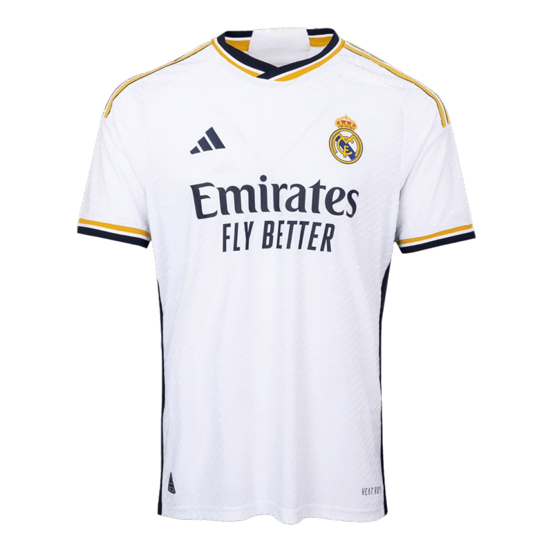 Real Madrid Home Authentic Soccer Jersey 2023/24 - UCL