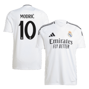 MODRIĆ #10 Camisola de futebol do Real Madrid 2024/25