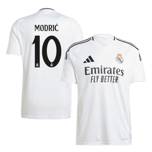 MODRIĆ #10 Real Madrid Home Soccer Jersey 2024/25