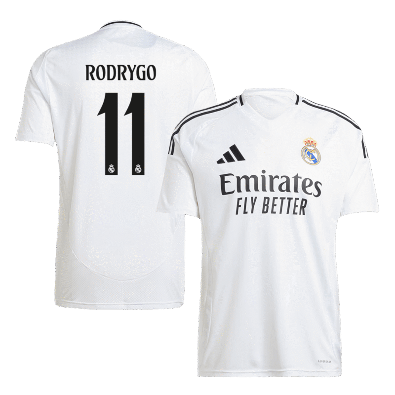 RODRYGO #11 Real Madrid Home Soccer Jersey 2024/25