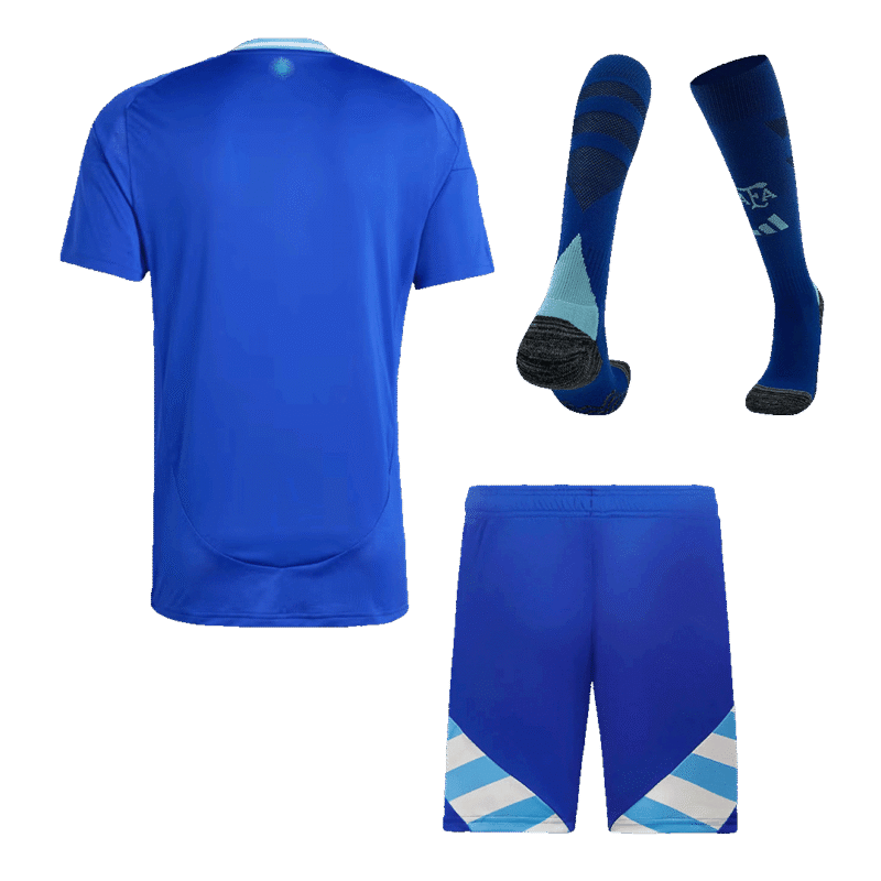 Argentina Away Jerseys Kit completo 2024