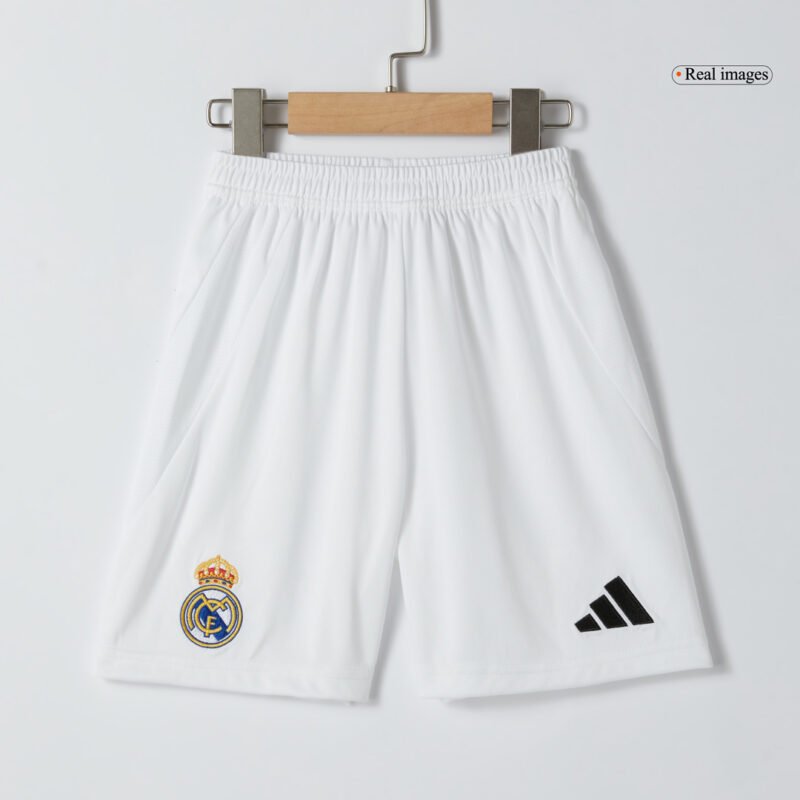 MBAPPÉ #9 Real Madrid Home Kids Soccer Jerseys Kit 2024/25