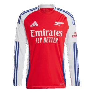 Arsenal Home Long Sleeve Soccer Jersey 2024/25