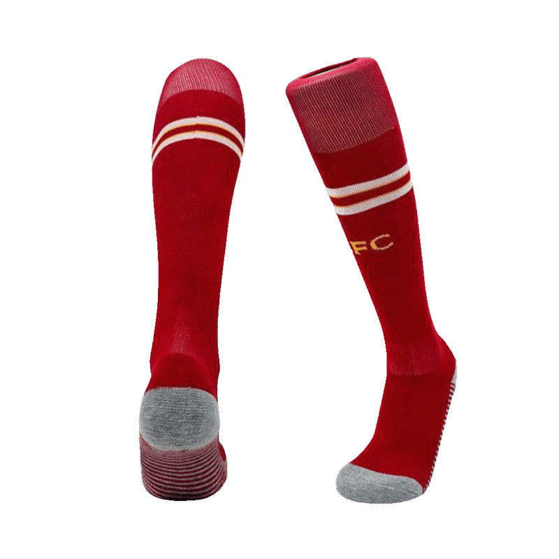 Liverpool Home Soccer Socks 2024/25 Kids