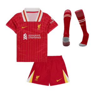Liverpool Home Kids Soccer Jerseys Full Kit 2024/25