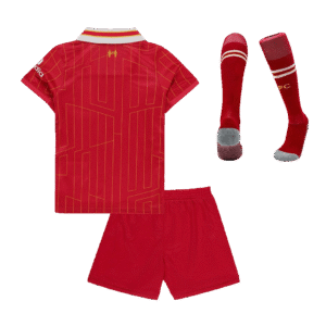 Liverpool Home Kids Soccer Jerseys Full Kit 2024/25