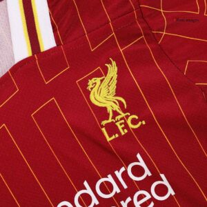 Liverpool Home Kids Soccer Jerseys Full Kit 2024/25