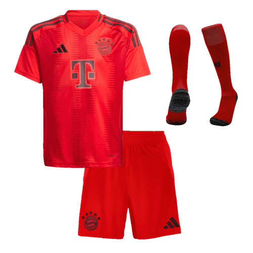Bayern Munich Home Kids Soccer Jerseys Full Kit 2024/25