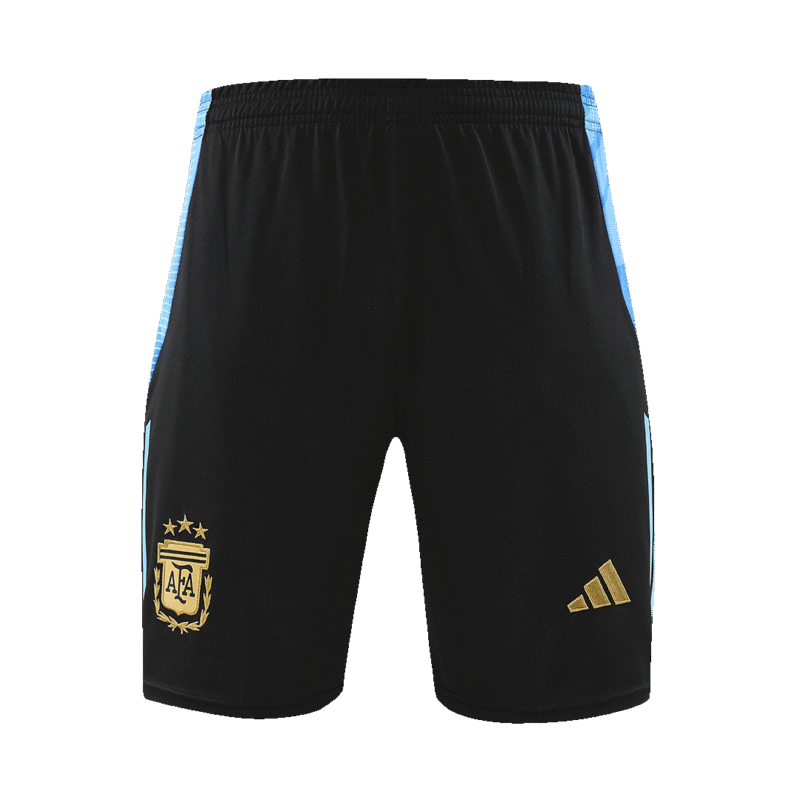 Calções de futebol pré-jogo da Argentina 2024