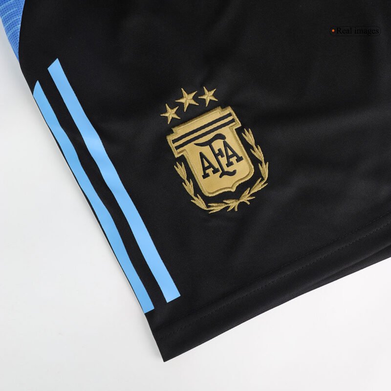 Calções de futebol pré-jogo da Argentina 2024