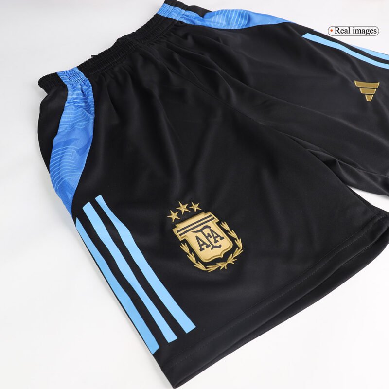 Calções de futebol pré-jogo da Argentina 2024