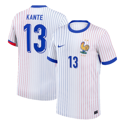 KANTE #13 France Away Soccer Jersey EURO 2024