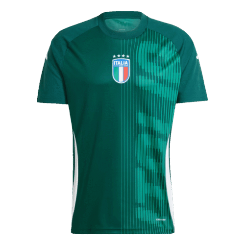 Camiseta de fútbol Italia pre-partido EURO 2024 Verde
