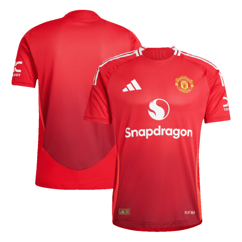 Manchester United Home Authentic Soccer Jersey 2024/25