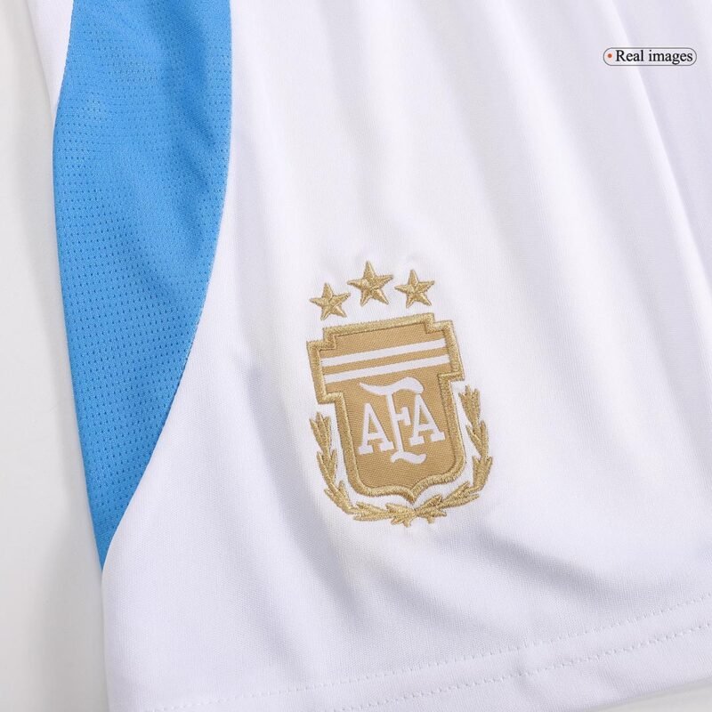 Argentina Home Kids Soccer Jerseys Full Kit Copa America 2024
