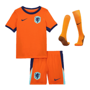 Netherlands Home Kids Soccer Jerseys Full Kit EURO 2024