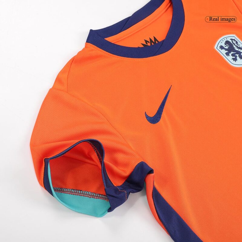 Netherlands Home Kids Soccer Jerseys Full Kit EURO 2024