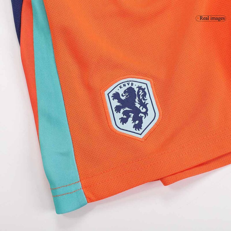 Netherlands Home Kids Soccer Jerseys Full Kit EURO 2024
