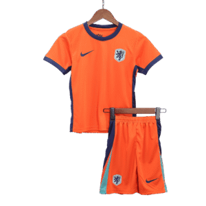Netherlands Home Kids Soccer Jerseys Full Kit EURO 2024