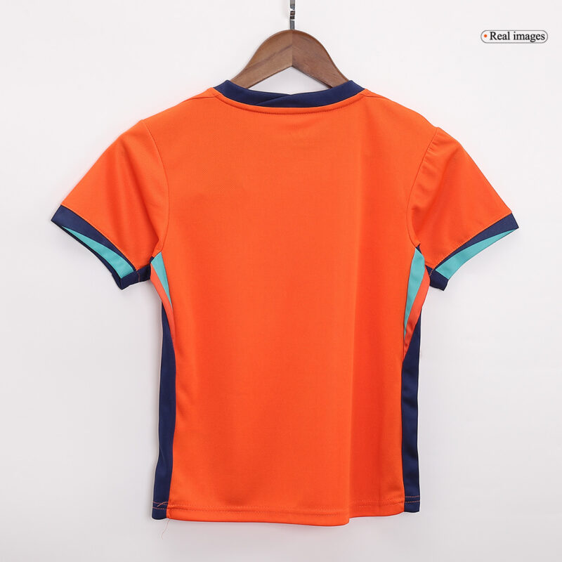 Netherlands Home Kids Soccer Jerseys Full Kit EURO 2024