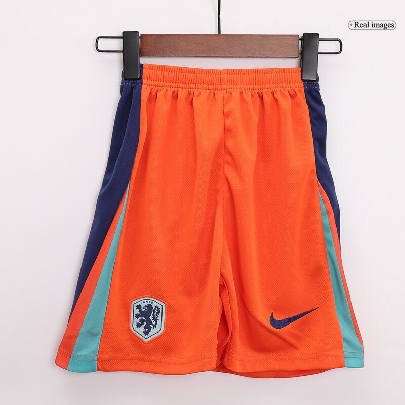Netherlands Home Kids Soccer Jerseys Full Kit EURO 2024