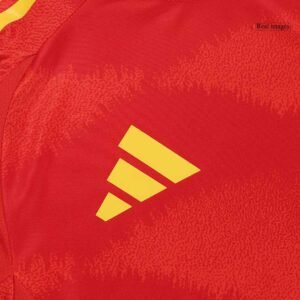 LAMINE YAMAL #19 Espagne Home Authentic Soccer Jersey EURO 2024